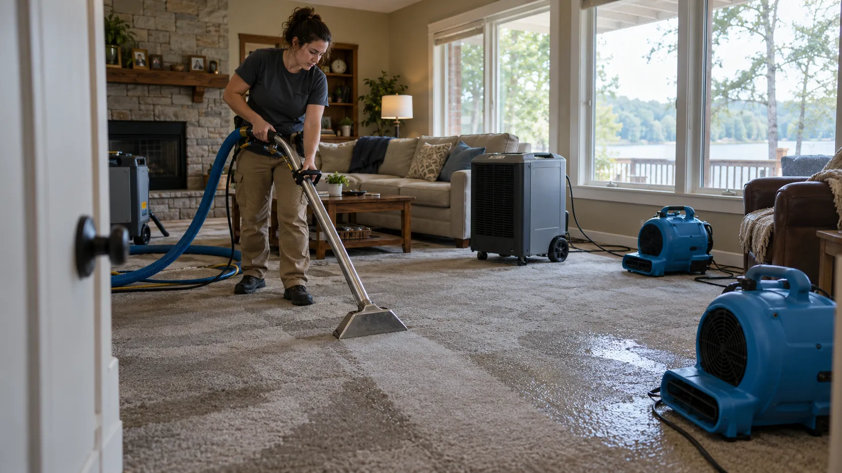 Water Extraction & Structural Drying in Columbia, SC
